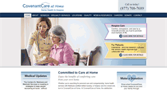 Desktop Screenshot of covenantcareathome.org